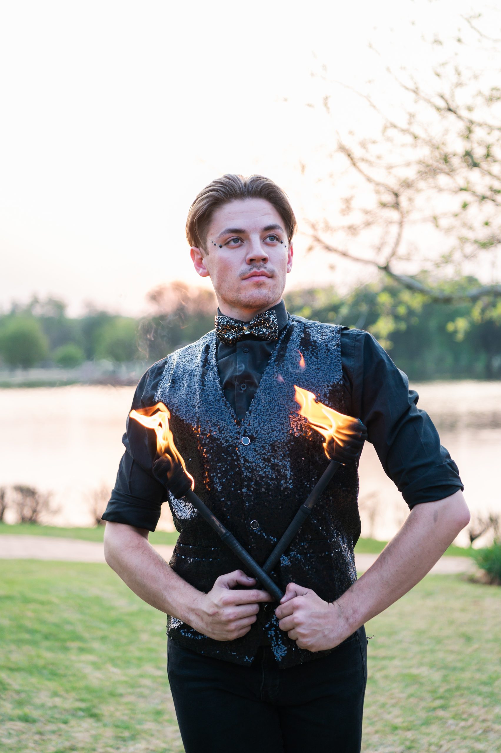 LED & Stilt Performer